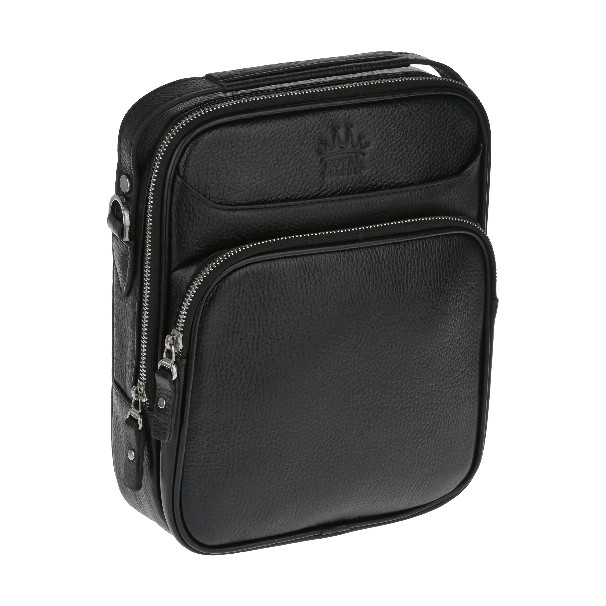 DSC_4385 کیف دوشی مردانه رویال چرم کد W110 - Image 1