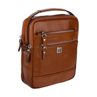 کیف دوشی مردانه رویال چرم کد W70